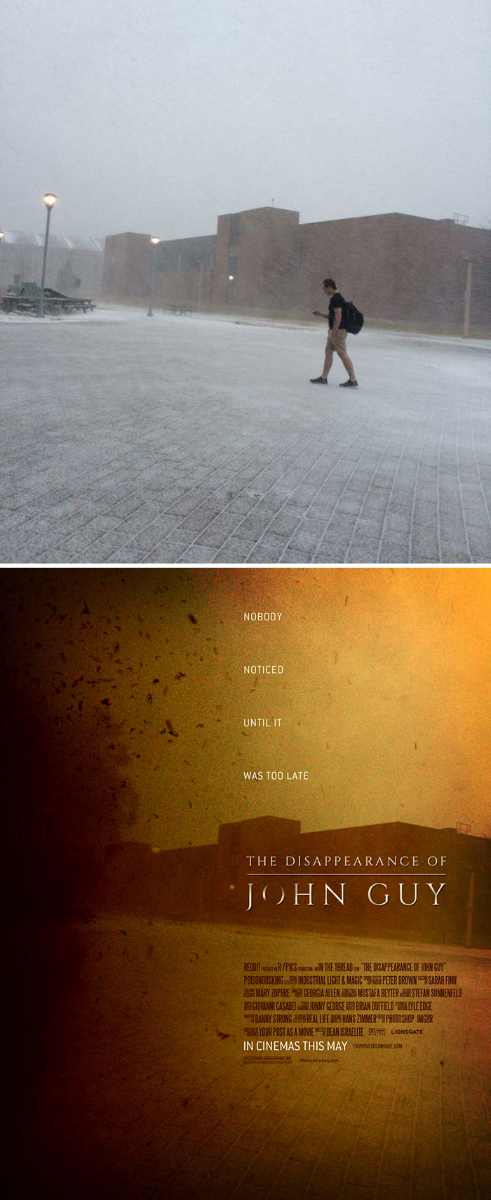 This Guy Is Turning Random People’s Photos Into Movie Posters (62 New Pics)