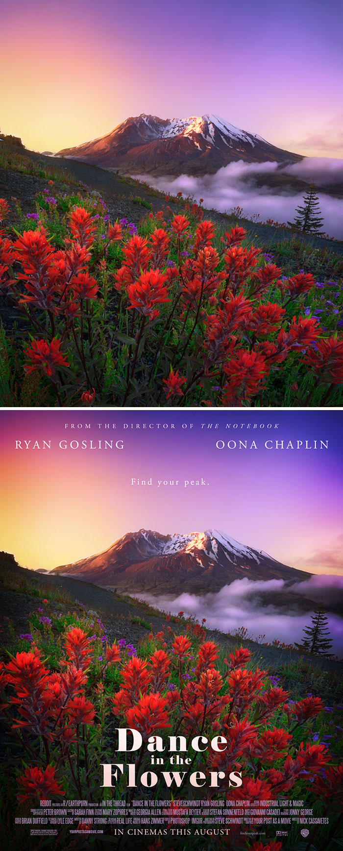 This Guy Is Turning Random People’s Photos Into Movie Posters (62 New Pics)