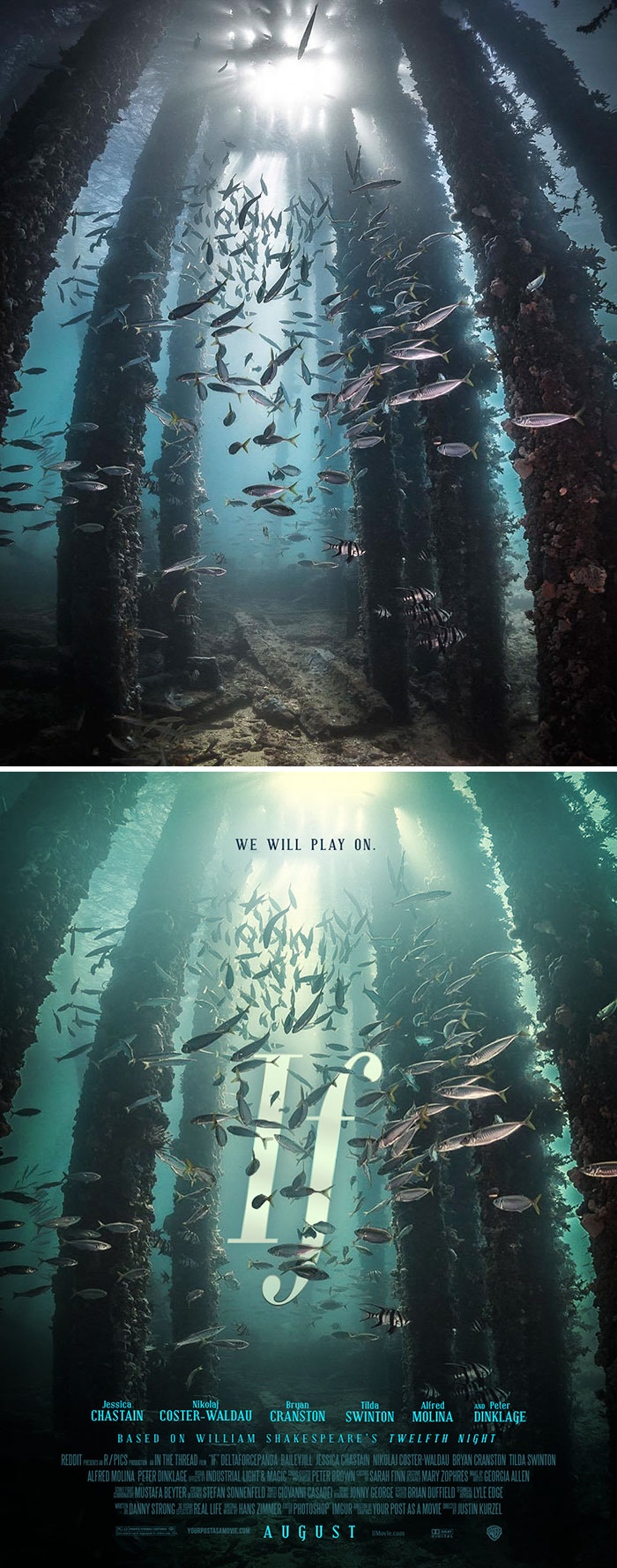 This Guy Is Turning Random People’s Photos Into Movie Posters (62 New Pics)