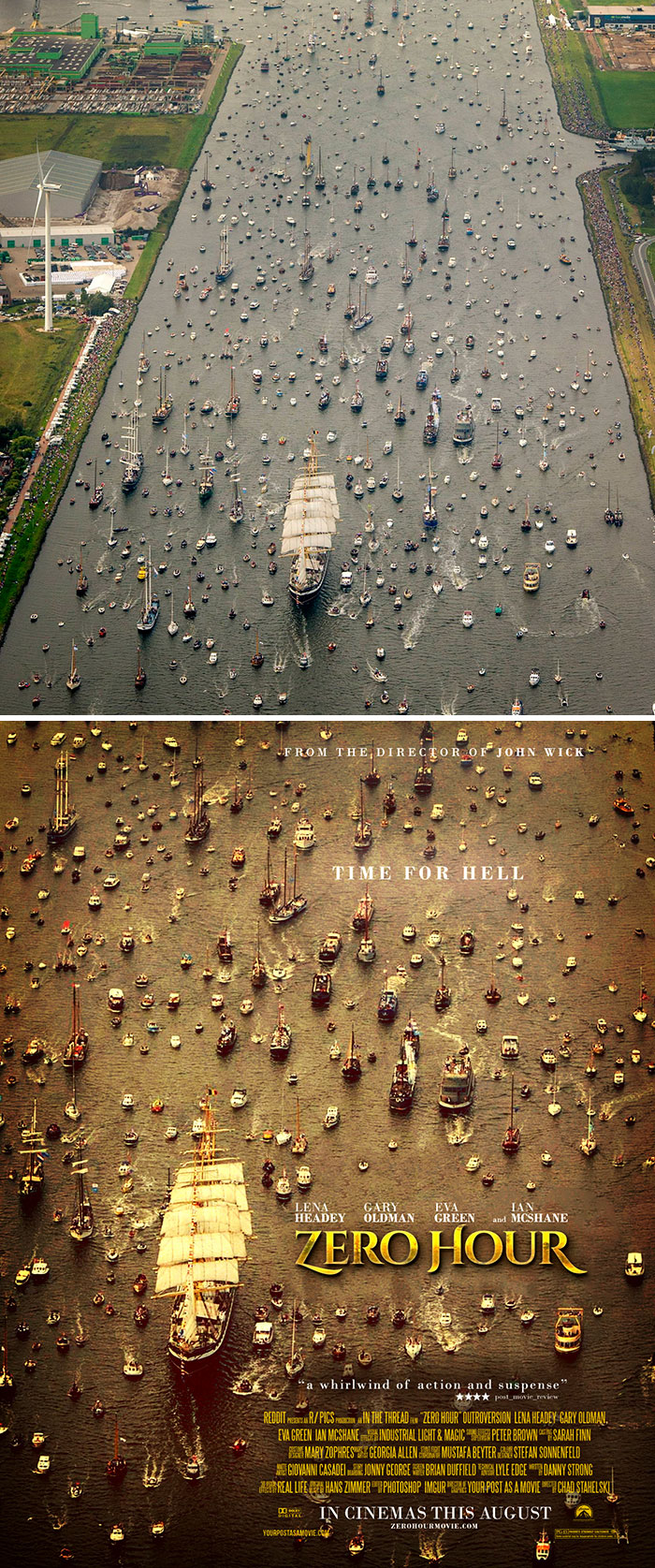 This Guy Is Turning Random People’s Photos Into Movie Posters (62 New Pics)