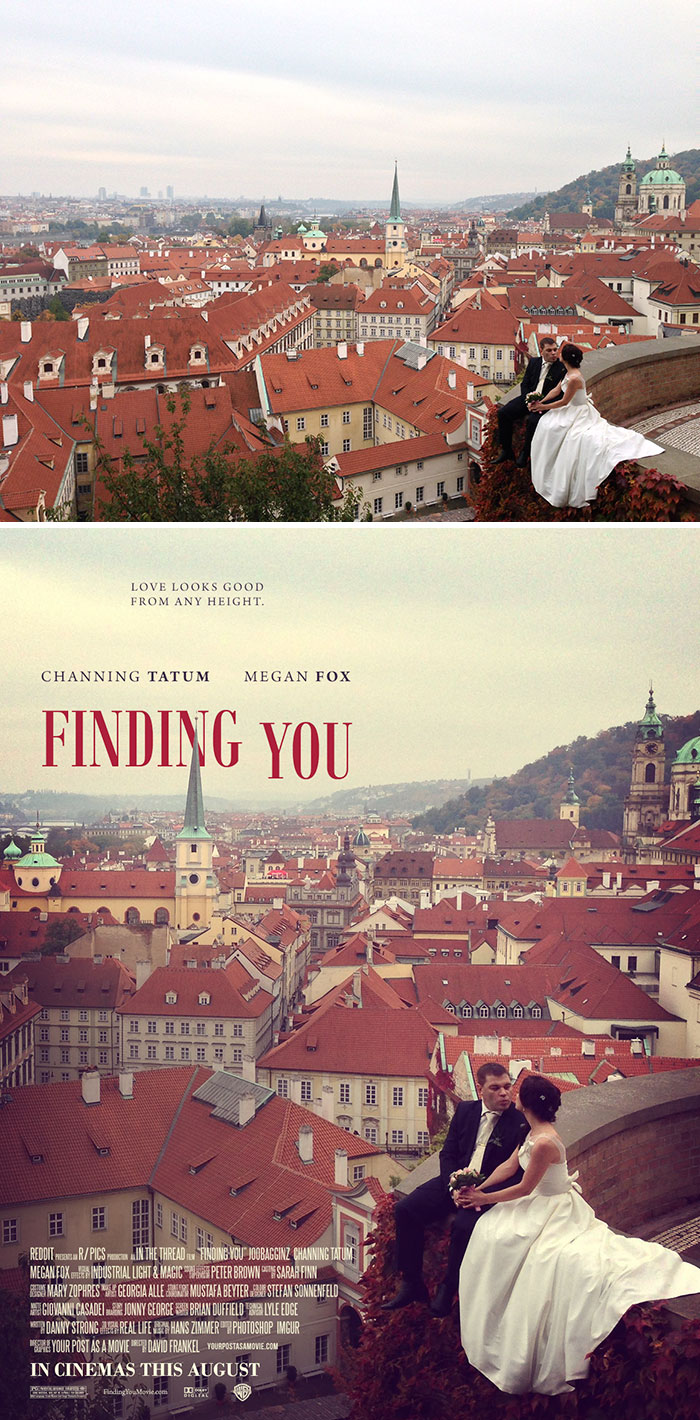 This Guy Is Turning Random People’s Photos Into Movie Posters (62 New Pics)