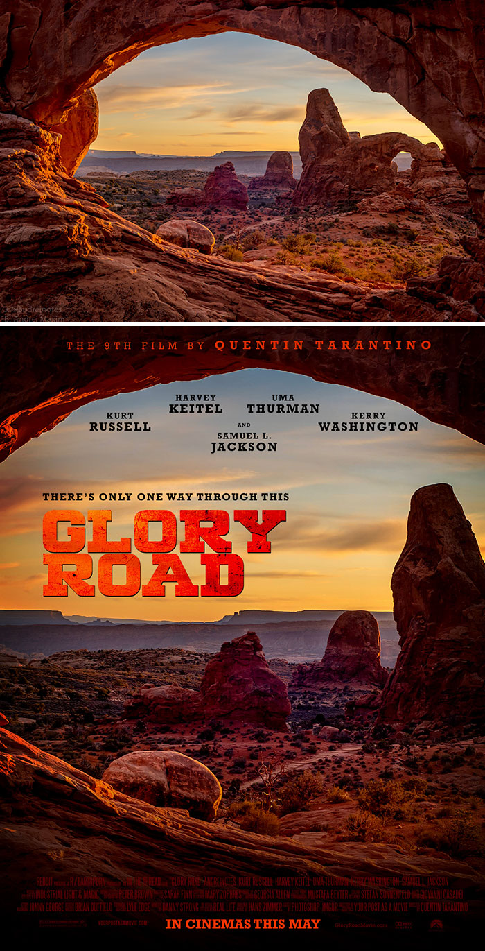 This Guy Is Turning Random People’s Photos Into Movie Posters (62 New Pics)