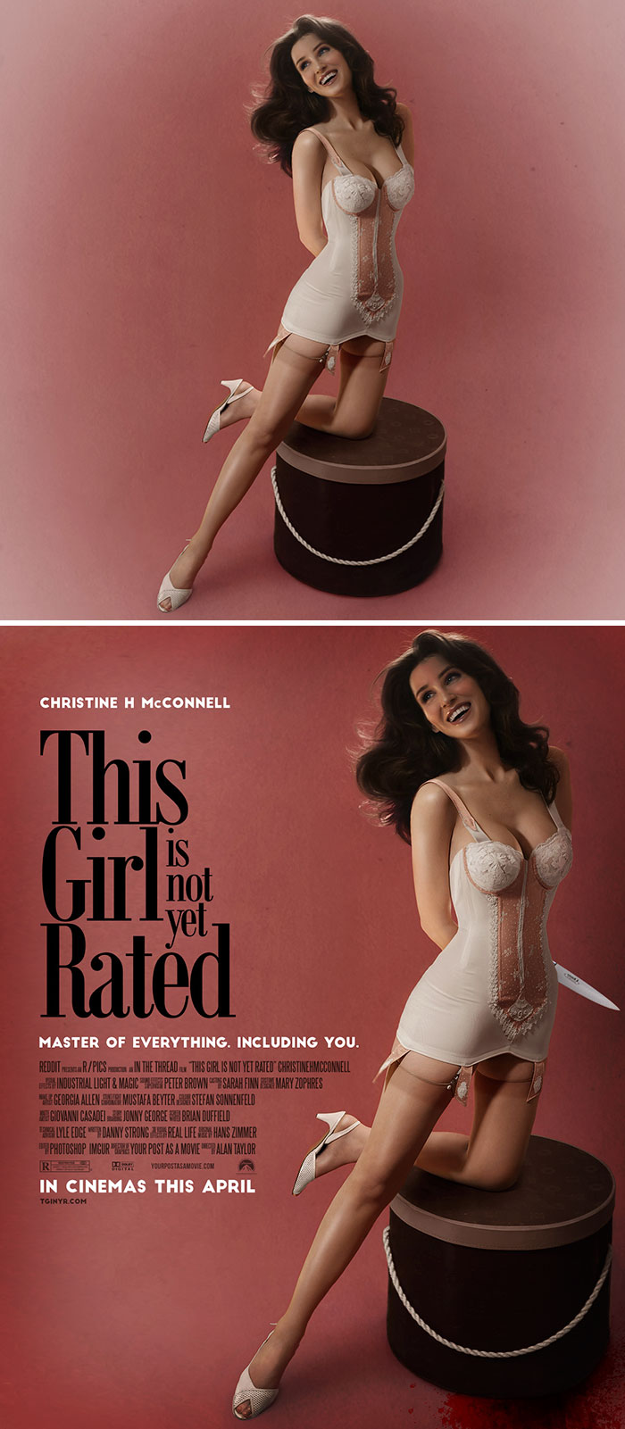 This Guy Is Turning Random People’s Photos Into Movie Posters (62 New Pics)