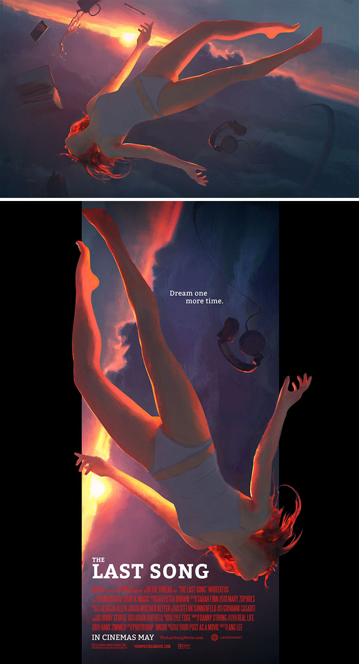 This Guy Is Turning Random People’s Photos Into Movie Posters (62 New Pics)