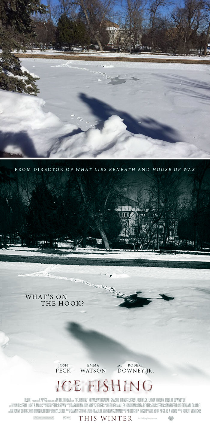 This Guy Is Turning Random People’s Photos Into Movie Posters (62 New Pics)