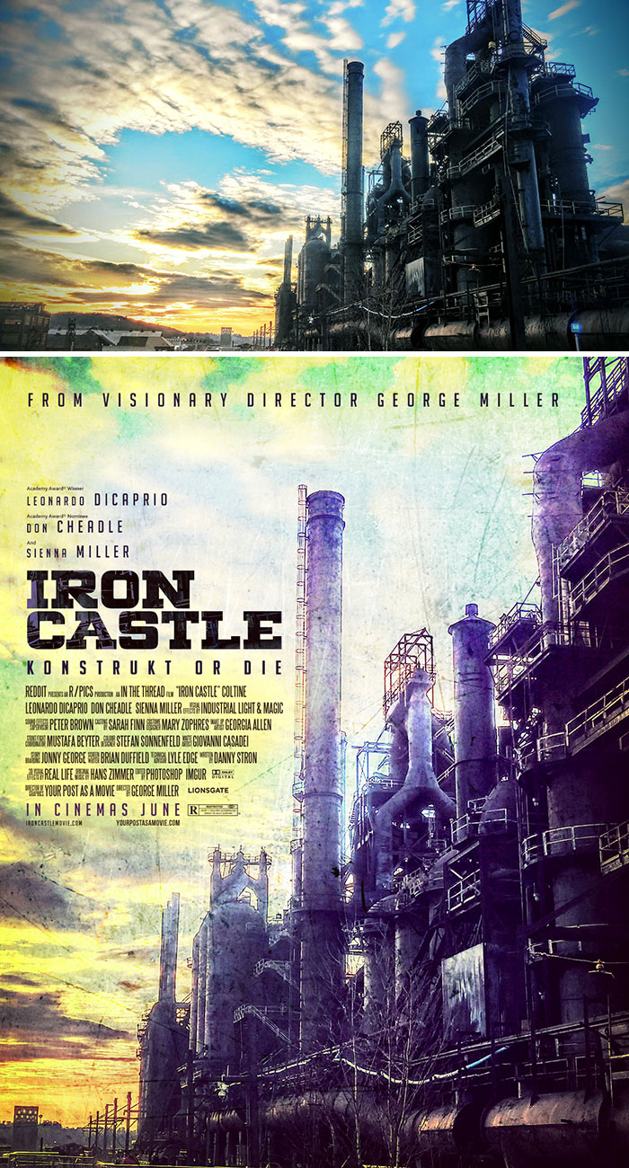 This Guy Is Turning Random People’s Photos Into Movie Posters (62 New Pics)