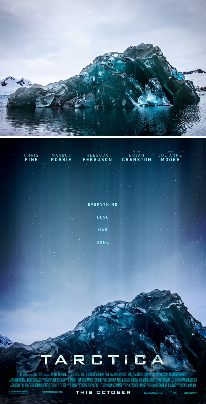 This Guy Is Turning Random People’s Photos Into Movie Posters (62 New Pics)