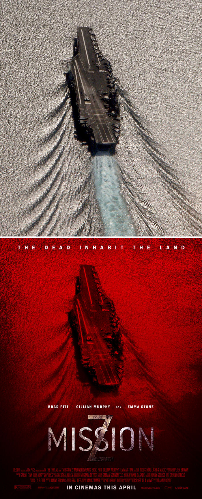 This Guy Is Turning Random People’s Photos Into Movie Posters (62 New Pics)