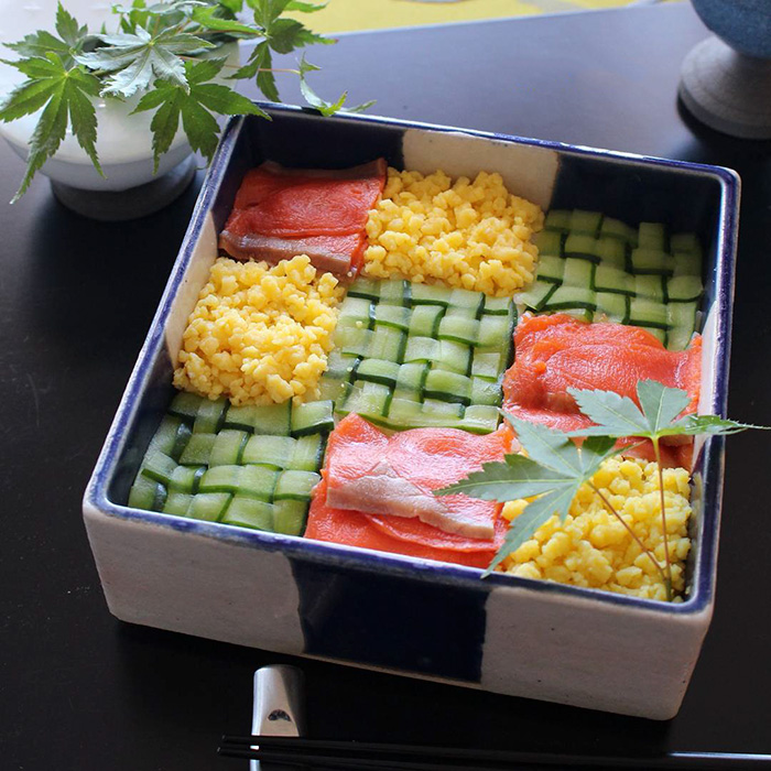 ‘Mosaic Sushi’ Trend From Japan Turns Lunch Into Edible Works Of Art ‘Mosaic Sushi’ Trend From Japan Turns Lunch Into Edible Works Of Art