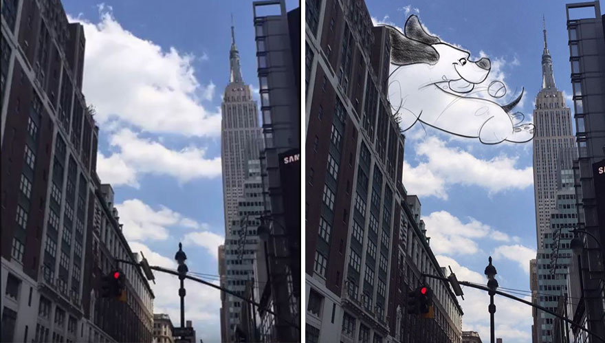 I Use Clouds To Perform Shape Studies As Daily Warmups For My Illustrations &#038; Character Designs