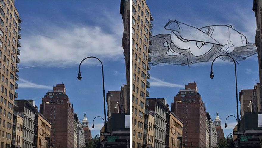 I Use Clouds To Perform Shape Studies As Daily Warmups For My Illustrations &#038; Character Designs