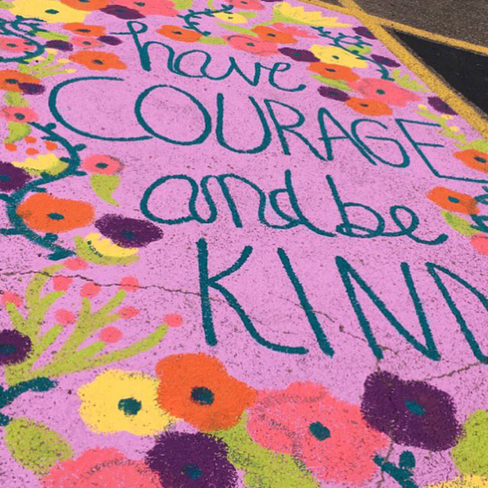 High School Seniors Paint Their Parking Spots And Their Art Goes Viral On Twitter