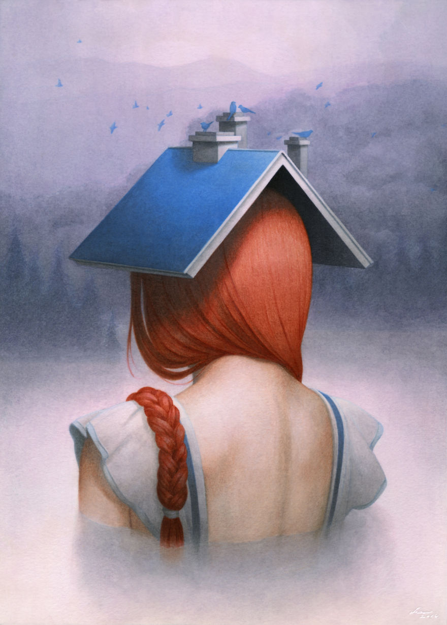 The Flooded Hour: My Newest Painting Series That Explore Therapeutic Imagery The Flooded Hour: My Newest Painting Series That Explore Therapeutic Imagery