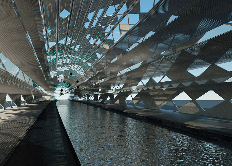 Solar-Powered Pipe Designed To Desalinate 1.5 Billion Gallons Of Drinking Water For California