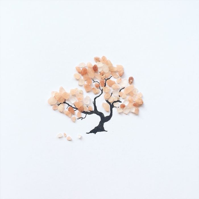 100 Days Of Tiny Things: I Find Small Objects Around Me And Turn Them Into Art 100 Days Of Tiny Things: I Find Small Objects Around Me And Turn Them Into Art