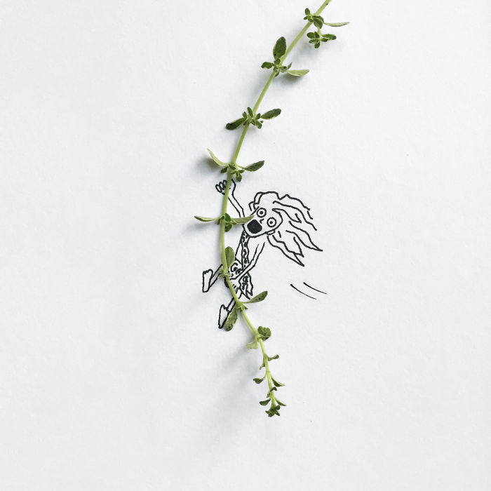 100 Days Of Tiny Things: I Find Small Objects Around Me And Turn Them Into Art 100 Days Of Tiny Things: I Find Small Objects Around Me And Turn Them Into Art