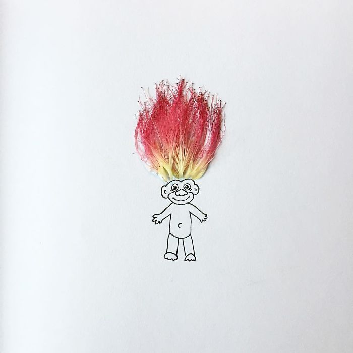 100 Days Of Tiny Things: I Find Small Objects Around Me And Turn Them Into Art 100 Days Of Tiny Things: I Find Small Objects Around Me And Turn Them Into Art