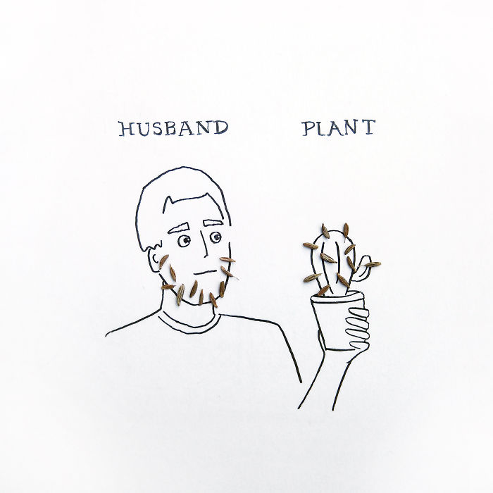 100 Days Of Tiny Things: I Find Small Objects Around Me And Turn Them Into Art 100 Days Of Tiny Things: I Find Small Objects Around Me And Turn Them Into Art