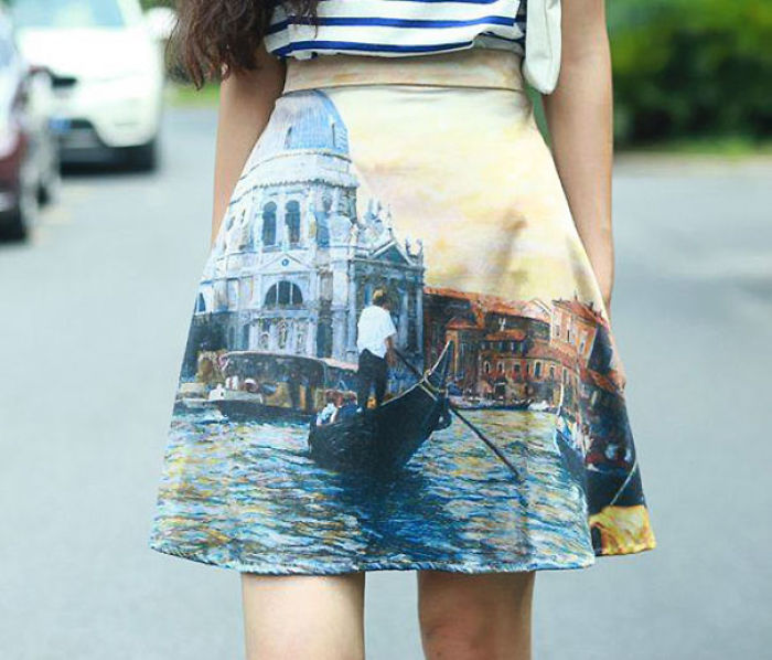 Fine Art Turned Into Clothes Lets You Wear Your Favorite Paintings Fine Art Turned Into Clothes Lets You Wear Your Favorite Paintings