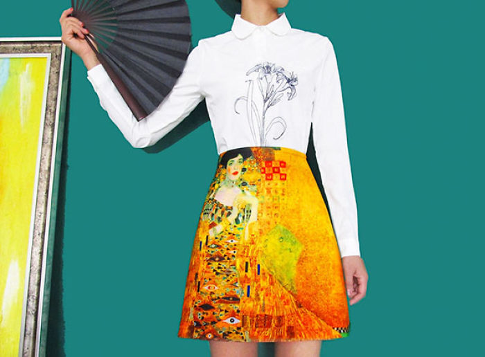Fine Art Turned Into Clothes Lets You Wear Your Favorite Paintings Fine Art Turned Into Clothes Lets You Wear Your Favorite Paintings