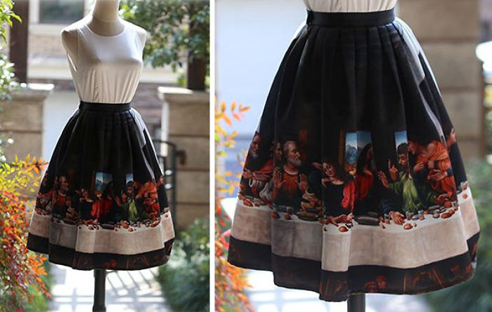 Fine Art Turned Into Clothes Lets You Wear Your Favorite Paintings Fine Art Turned Into Clothes Lets You Wear Your Favorite Paintings