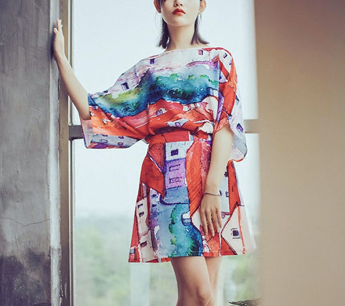 Fine Art Turned Into Clothes Lets You Wear Your Favorite Paintings Fine Art Turned Into Clothes Lets You Wear Your Favorite Paintings