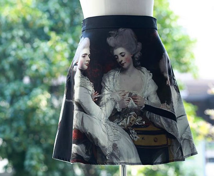 Fine Art Turned Into Clothes Lets You Wear Your Favorite Paintings Fine Art Turned Into Clothes Lets You Wear Your Favorite Paintings