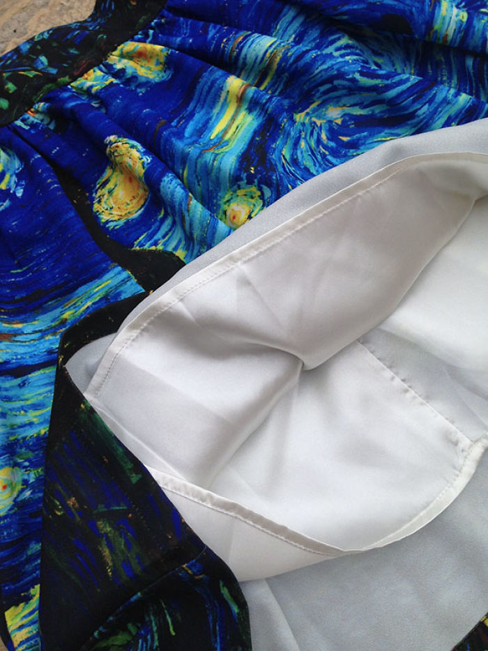 Fine Art Turned Into Clothes Lets You Wear Your Favorite Paintings Fine Art Turned Into Clothes Lets You Wear Your Favorite Paintings