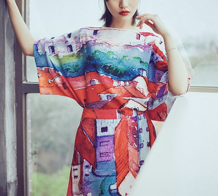 Fine Art Turned Into Clothes Lets You Wear Your Favorite Paintings Fine Art Turned Into Clothes Lets You Wear Your Favorite Paintings