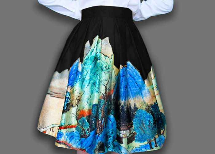 Fine Art Turned Into Clothes Lets You Wear Your Favorite Paintings Fine Art Turned Into Clothes Lets You Wear Your Favorite Paintings