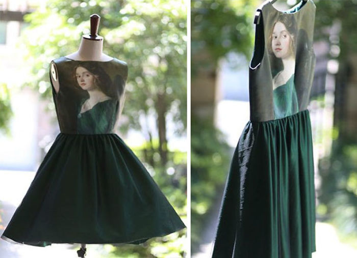 Fine Art Turned Into Clothes Lets You Wear Your Favorite Paintings Fine Art Turned Into Clothes Lets You Wear Your Favorite Paintings