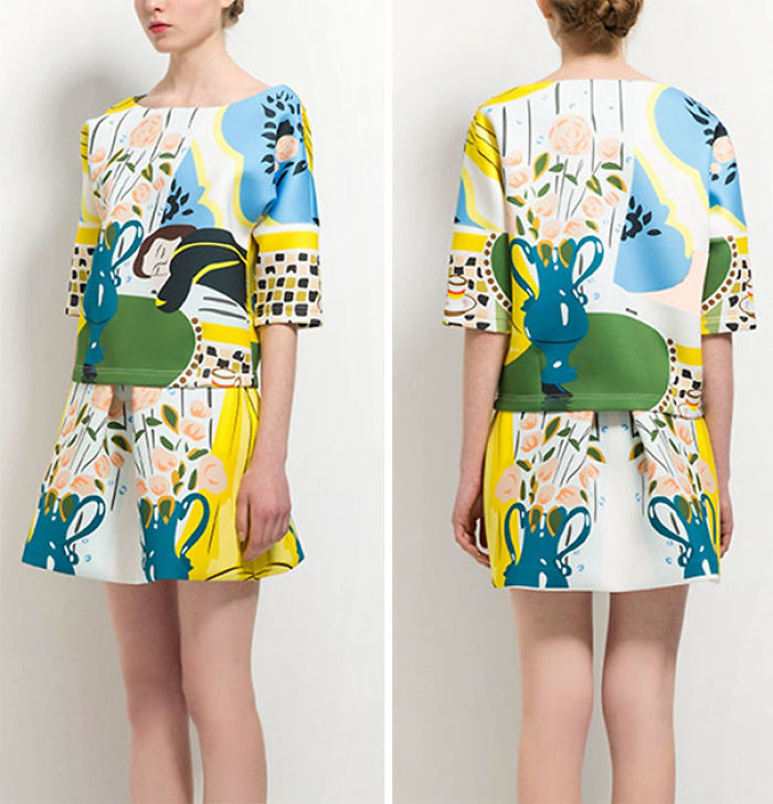 Fine Art Turned Into Clothes Lets You Wear Your Favorite Paintings Fine Art Turned Into Clothes Lets You Wear Your Favorite Paintings