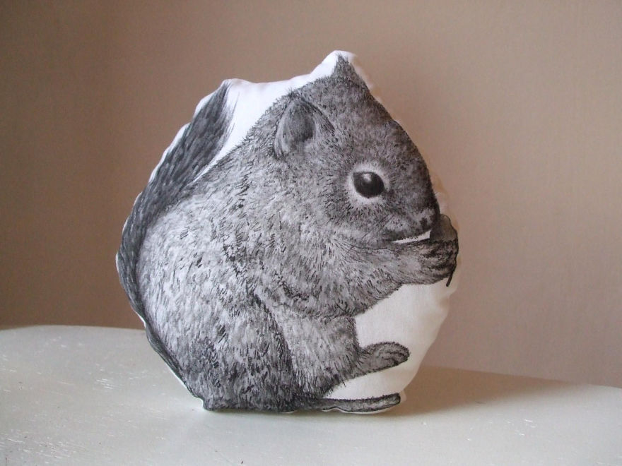 I Create Animal Pillows For People Who Love Nature, Dreams And Fairy Tales