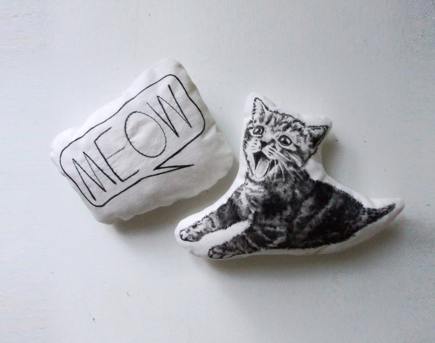 I Create Animal Pillows For People Who Love Nature, Dreams And Fairy Tales