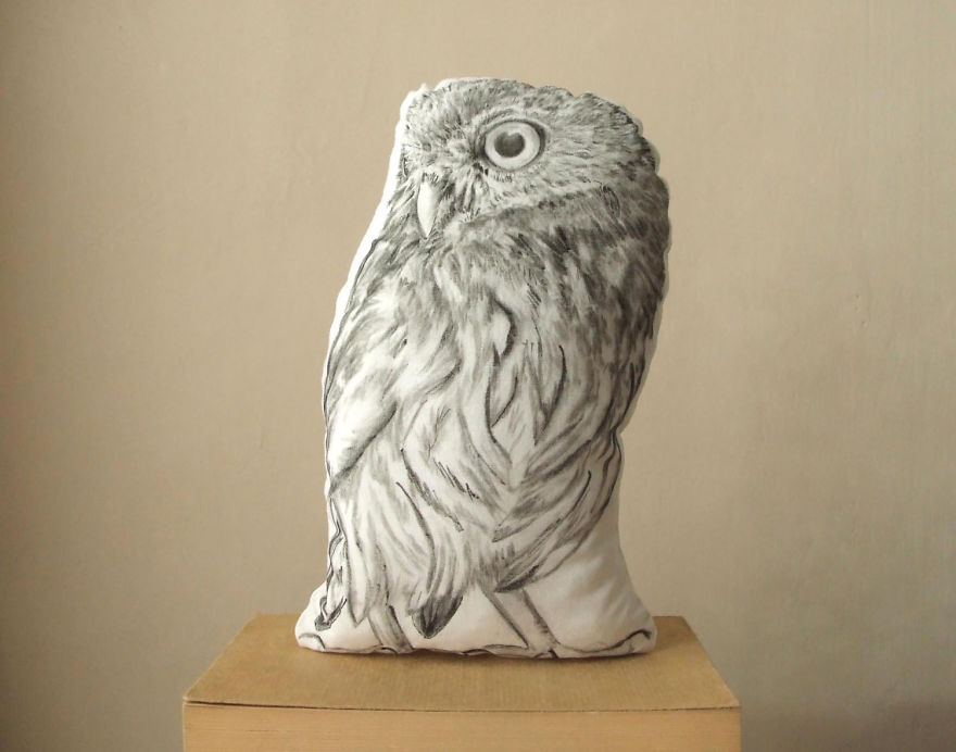 I Create Animal Pillows For People Who Love Nature, Dreams And Fairy Tales