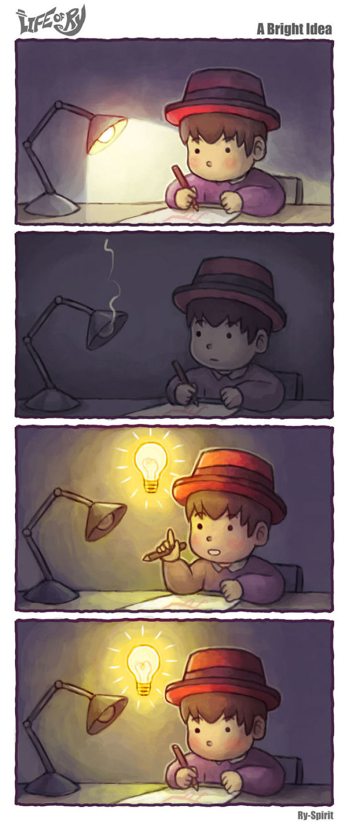 17 Simple Yet Clever Comics By Ry-Spirit
