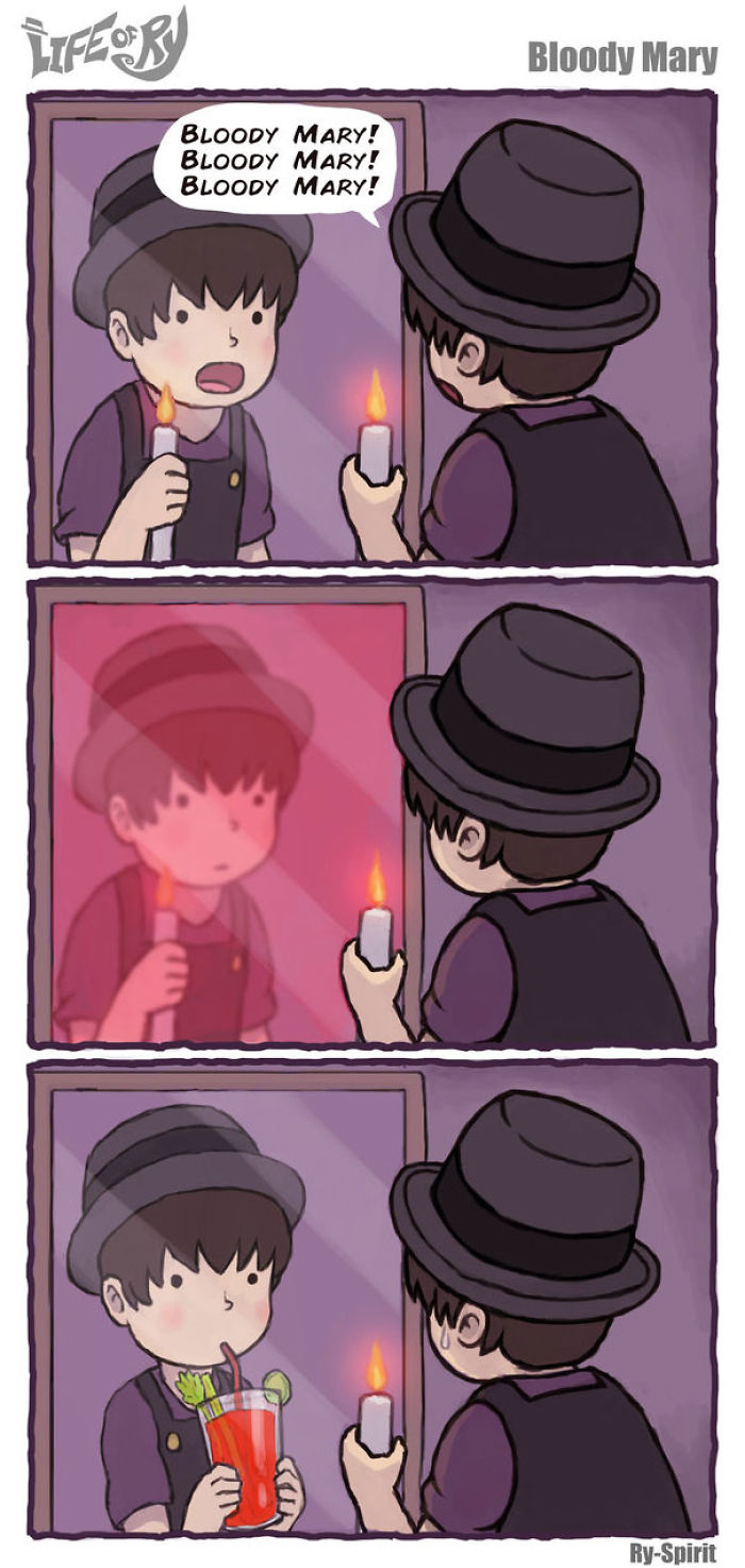 17 Simple Yet Clever Comics By Ry-Spirit