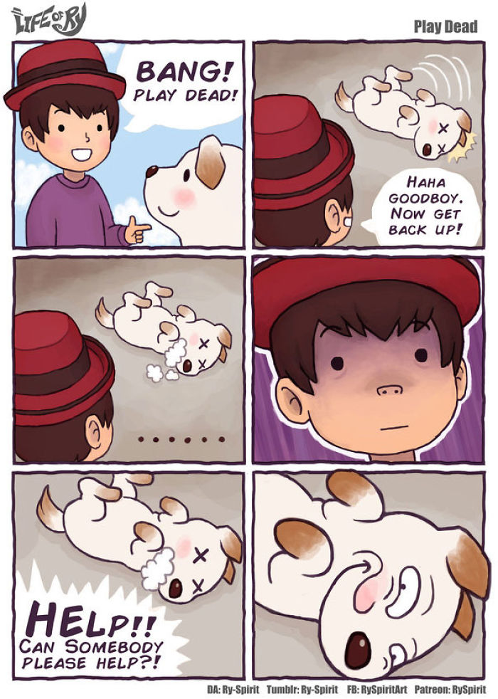 17 Simple Yet Clever Comics By Ry-Spirit