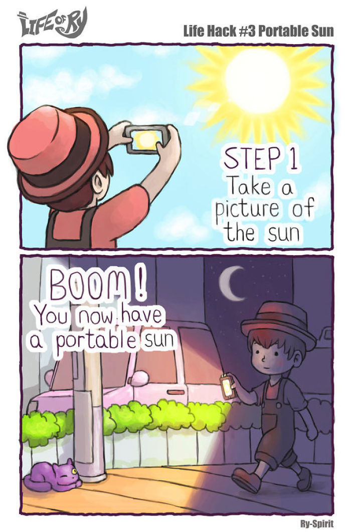 17 Simple Yet Clever Comics By Ry-Spirit