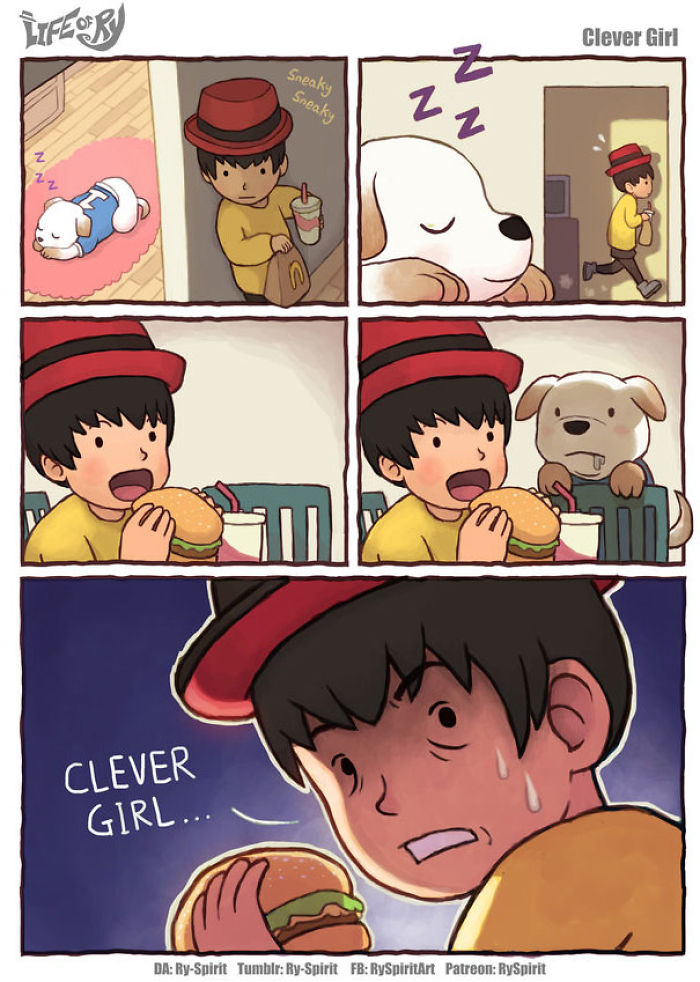 17 Simple Yet Clever Comics By Ry-Spirit