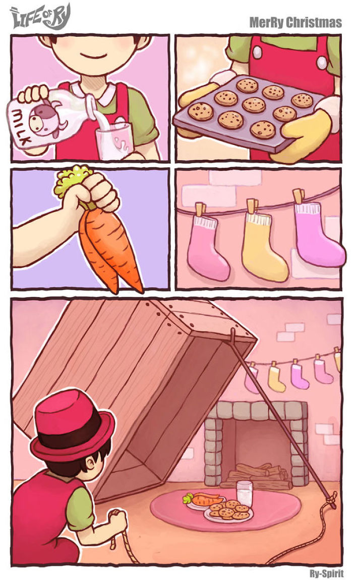 17 Simple Yet Clever Comics By Ry-Spirit