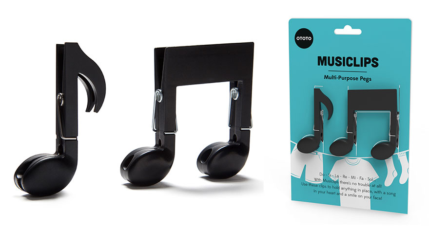 Laundry Clips For Music Lovers