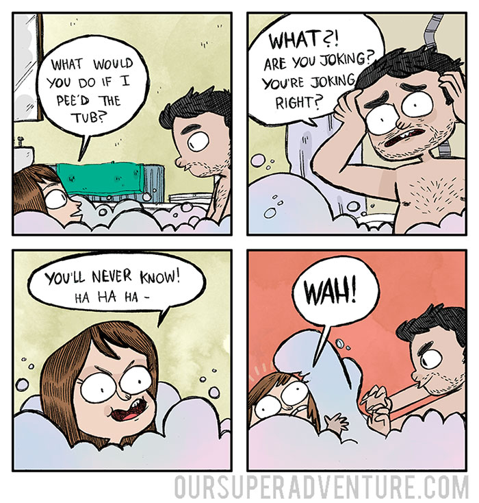 Artist Illustrates Everyday Life With Her Boyfriend, Shows That Love Is In The Small Things