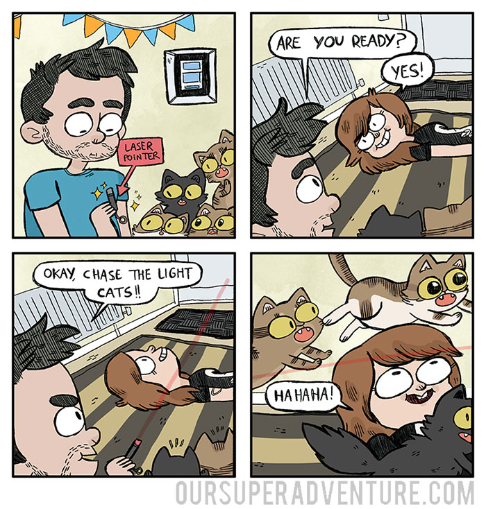 Artist Illustrates Everyday Life With Her Boyfriend, Shows That Love Is In The Small Things