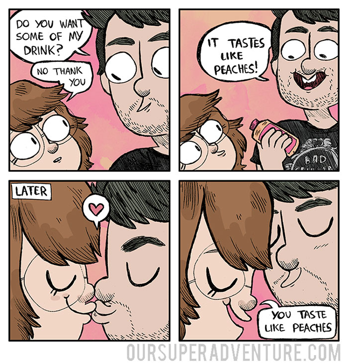 Artist Illustrates Everyday Life With Her Boyfriend, Shows That Love Is In The Small Things
