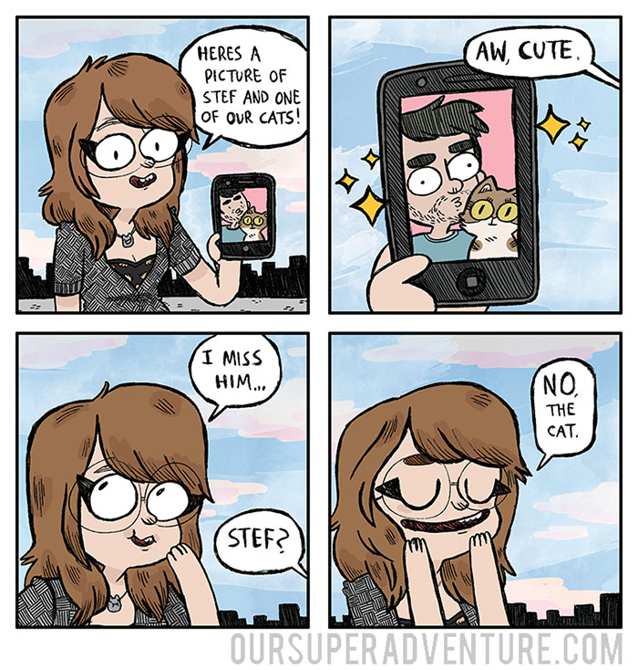 Artist Illustrates Everyday Life With Her Boyfriend, Shows That Love Is In The Small Things