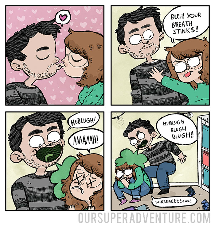 Artist Illustrates Everyday Life With Her Boyfriend, Shows That Love Is In The Small Things