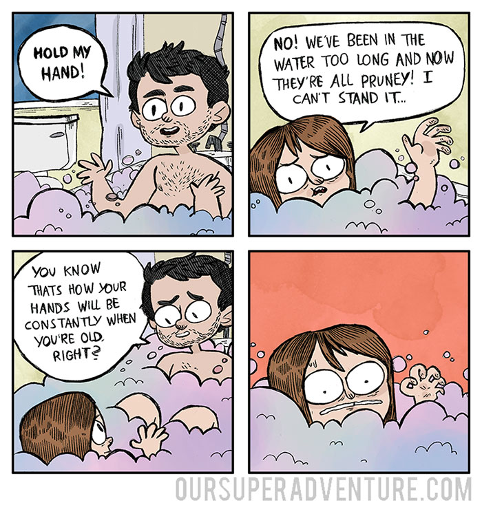 Artist Illustrates Everyday Life With Her Boyfriend, Shows That Love Is In The Small Things