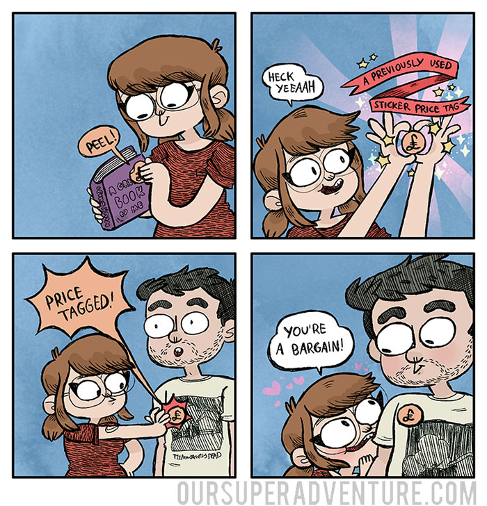 Artist Illustrates Everyday Life With Her Boyfriend, Shows That Love Is In The Small Things