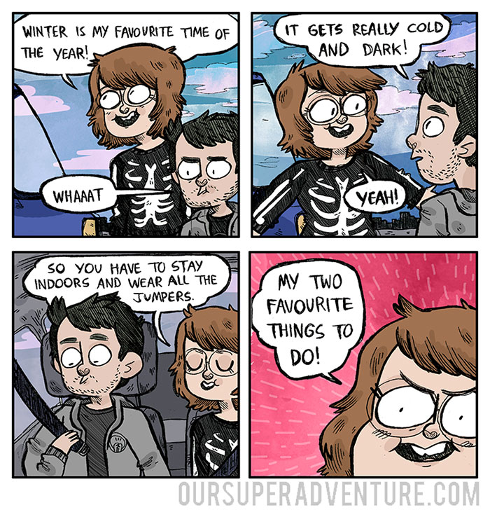 Artist Illustrates Everyday Life With Her Boyfriend, Shows That Love Is In The Small Things